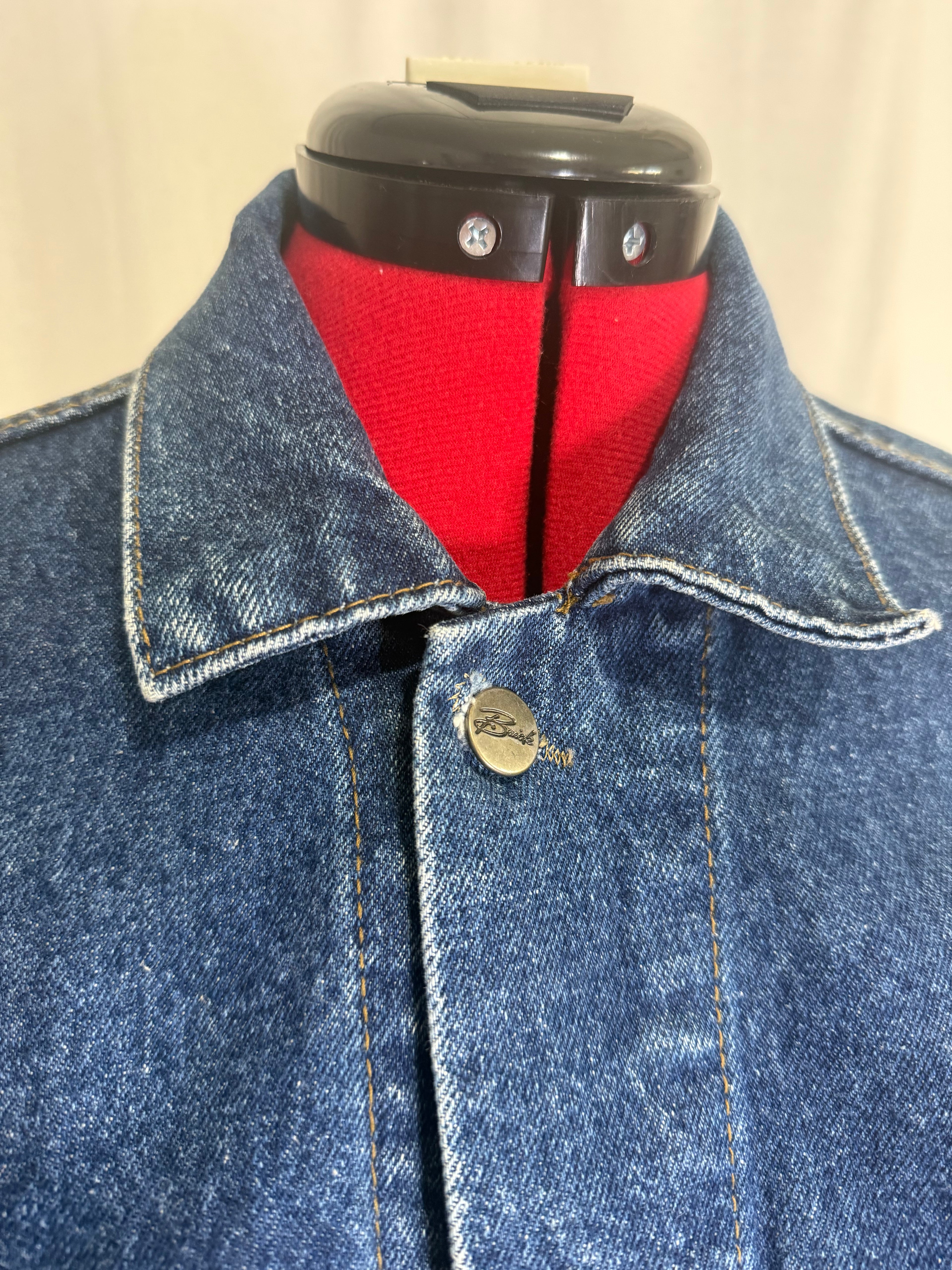 Vintage Upcycled Denim Tiger Jacket