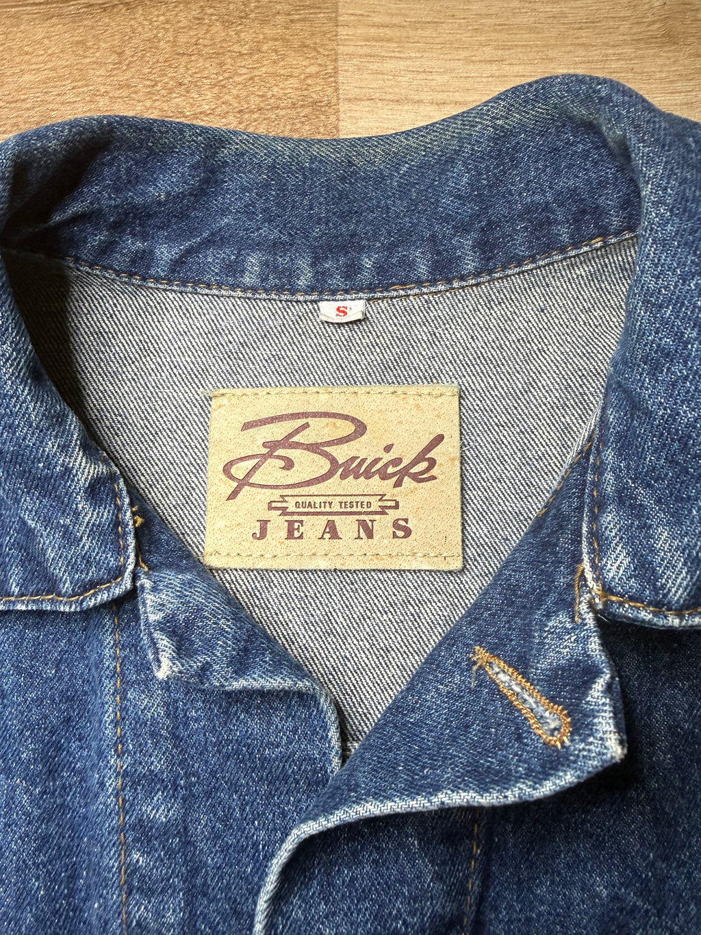 Vintage Upcycled Denim Tiger Jacket