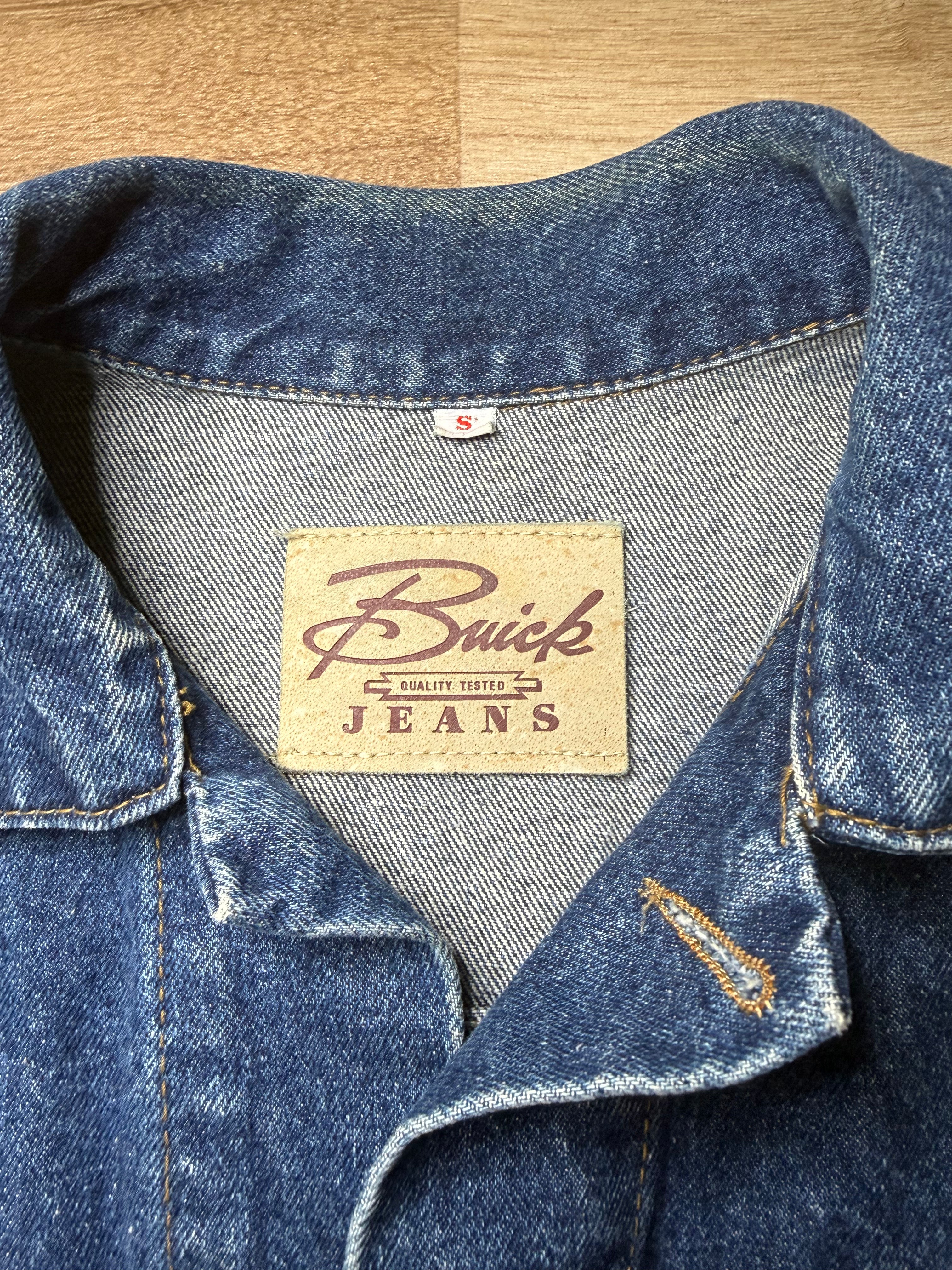 Vintage Upcycled Denim Tiger Jacket